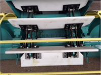 Manganese steel chain with polyurethane scraper