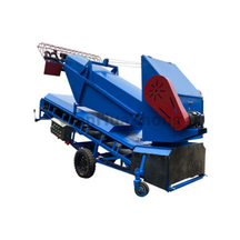 Mobile multi-function grain loading scraper