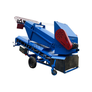 Mobile multi-function grain loading scraper