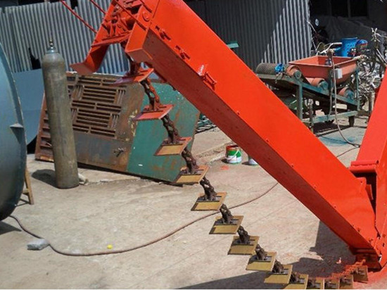 Grain picking chain of some small facotry