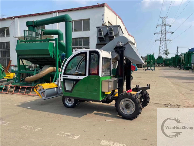 side view of Mobile combined grain scraper (4)