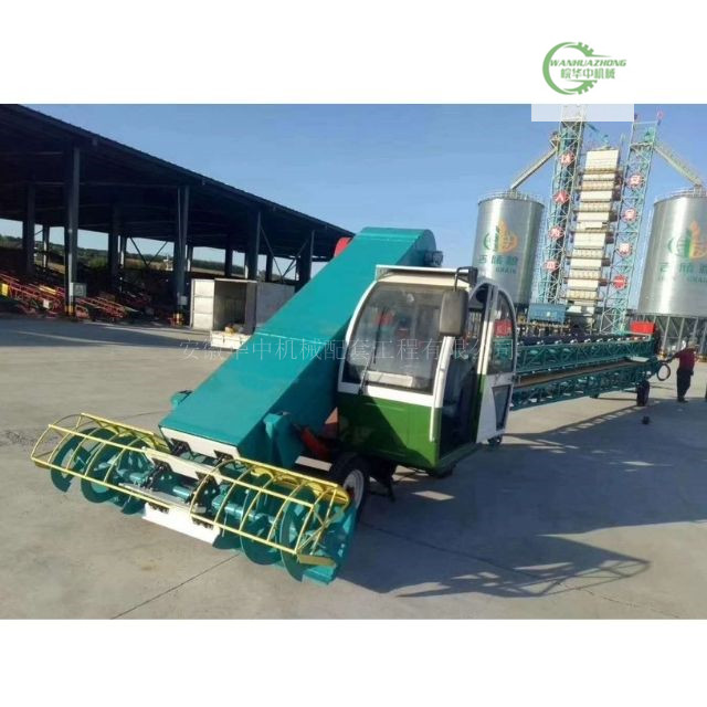 On site picture of mobile combined grain scraper 