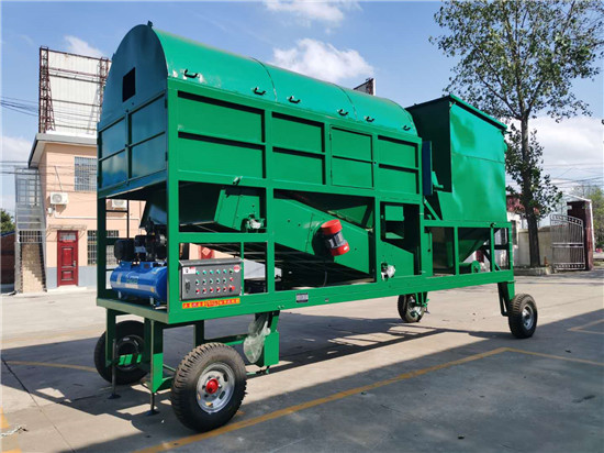 Environmentally friendly Clean grain roller vibrating screen