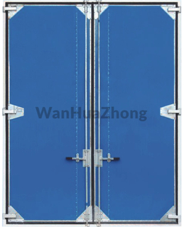 Grain warehouse air tight insulating door and windows