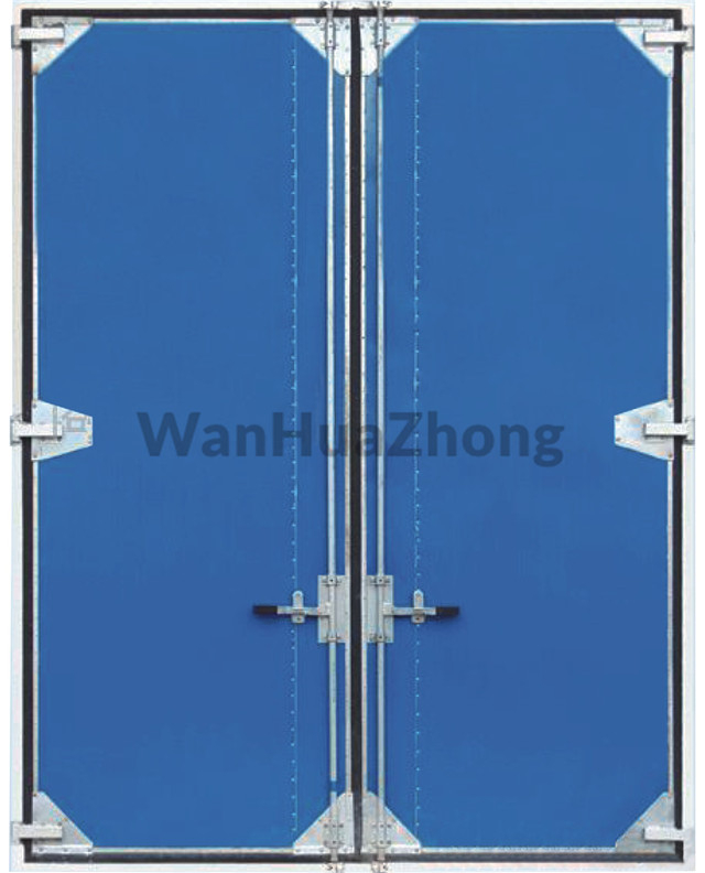 Grain warehouse air tight insulating door and windows