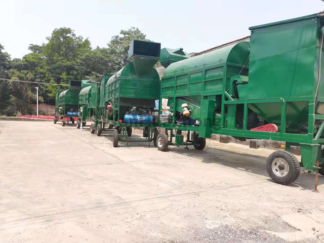 Environmental protection cylindrical grain cleaner in national grian depot