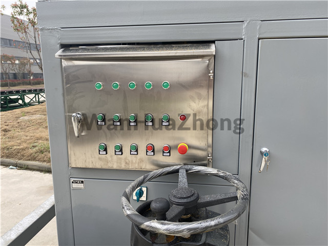 Electrical control box of mobile hydraulic lifting and filling belt conveyor