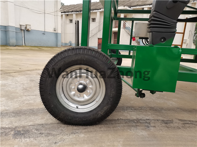 walking wheel of mobile cleaning vibrating screen (2)