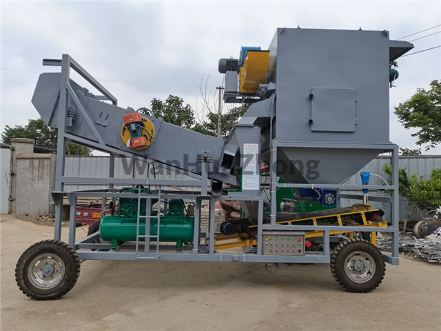 Environmental protection vibrating screen 