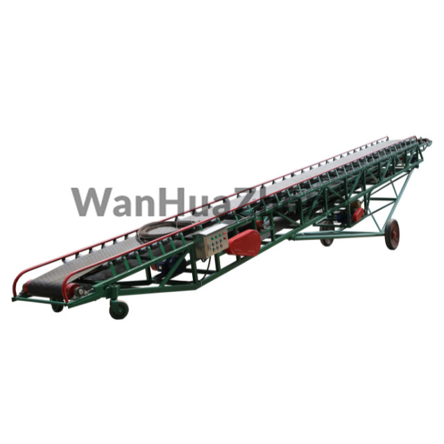 Mobile telescopic belt conveyor 
