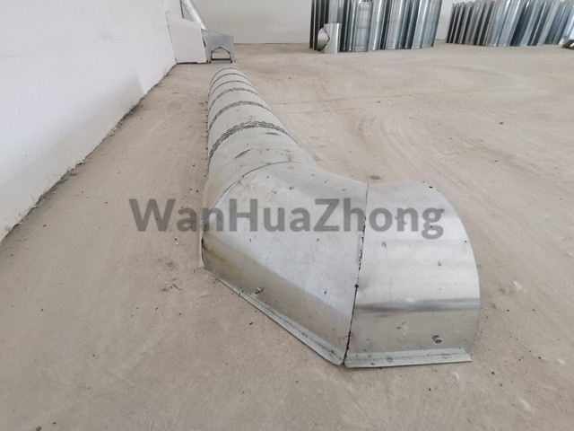 ventilation duct that is installing