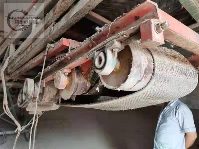 Conveyor status before the repair 1