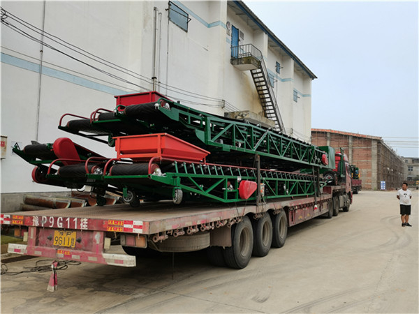 grain storage equipment product in transporting