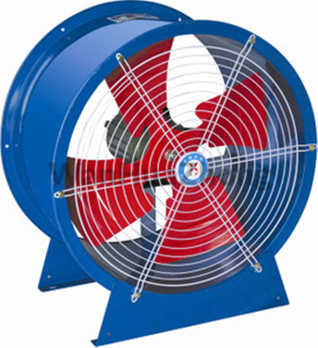 Dedicated grain depot axial fan