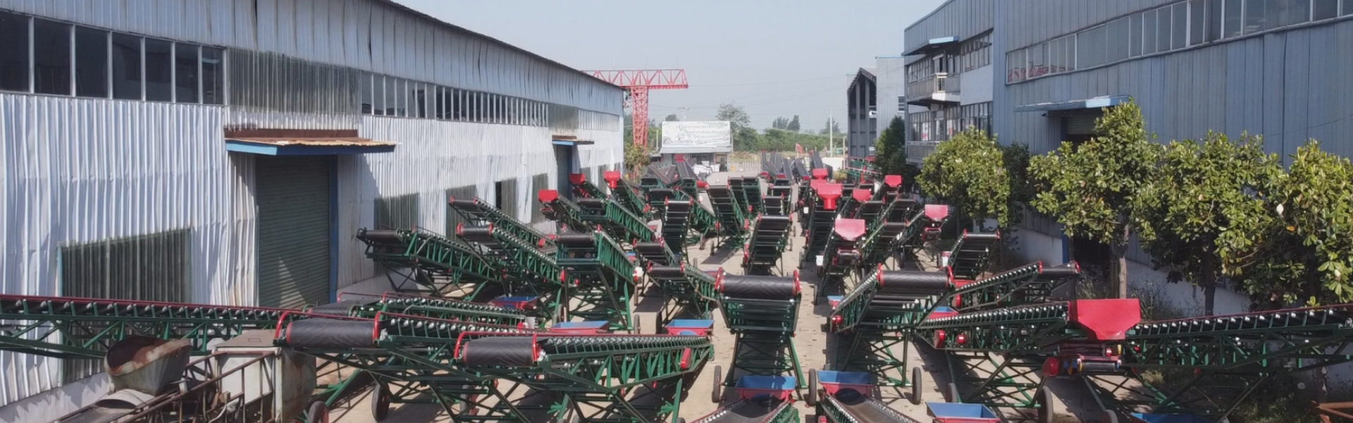 belt conveyor group of huazhong machinery