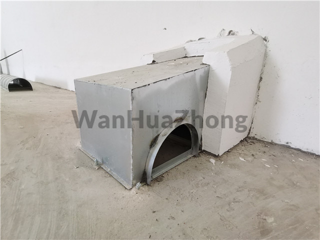Ground cage ventilation duct