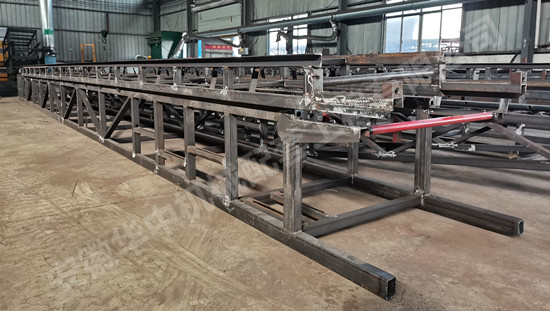 Frame of the belt conveyor