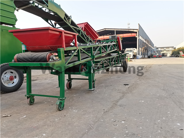 Mobile combined grain scraper