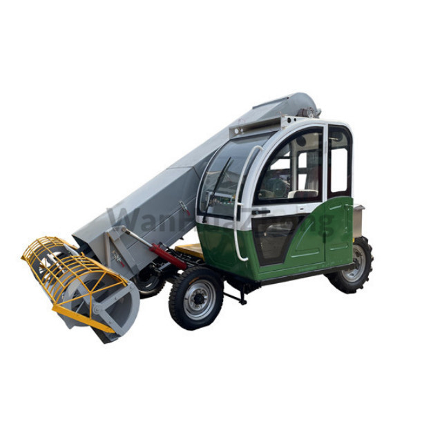 Mobile combined grain scraper