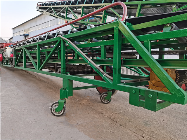 Mobile horizontal telescopic belt conveyor 