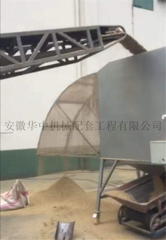 Environmental protection blowing grain vane axial fan