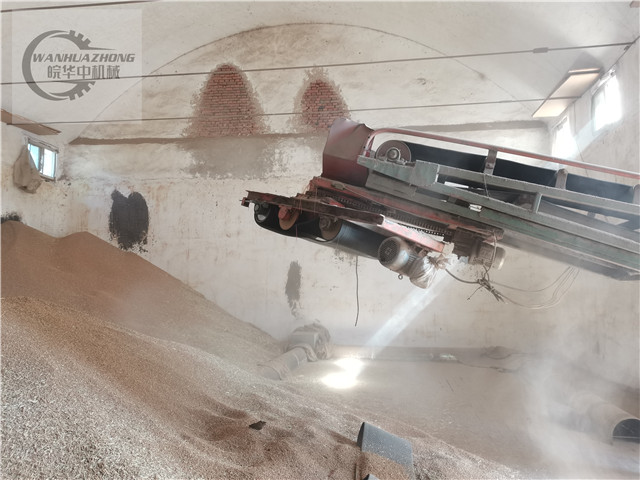 Working picture of repaired conveyor