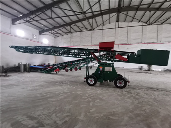 grain storage equipment in warehouse