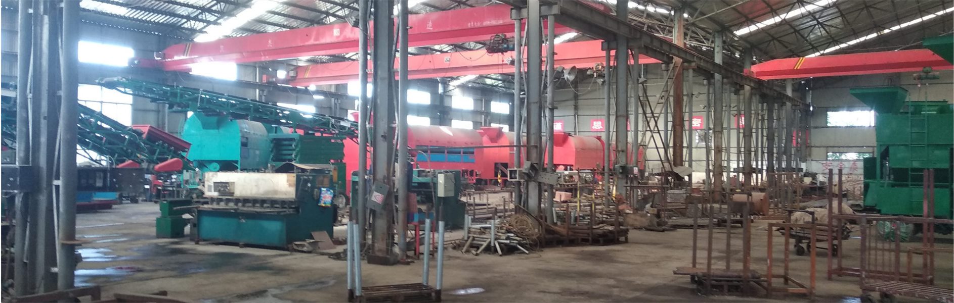 grain cleaner workshop of huazhong machinery