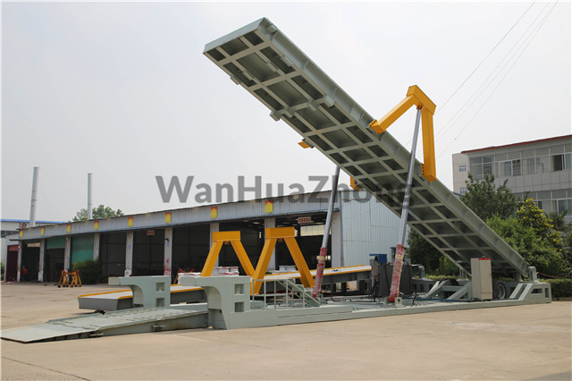 mobile hydraulic truck loader