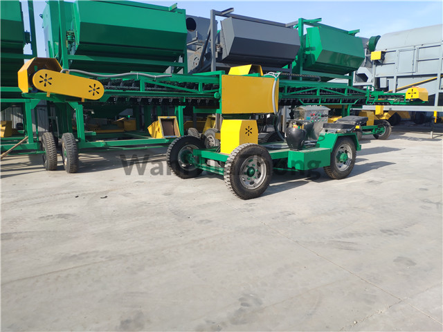Mobile automobile bulk grain side unloader 