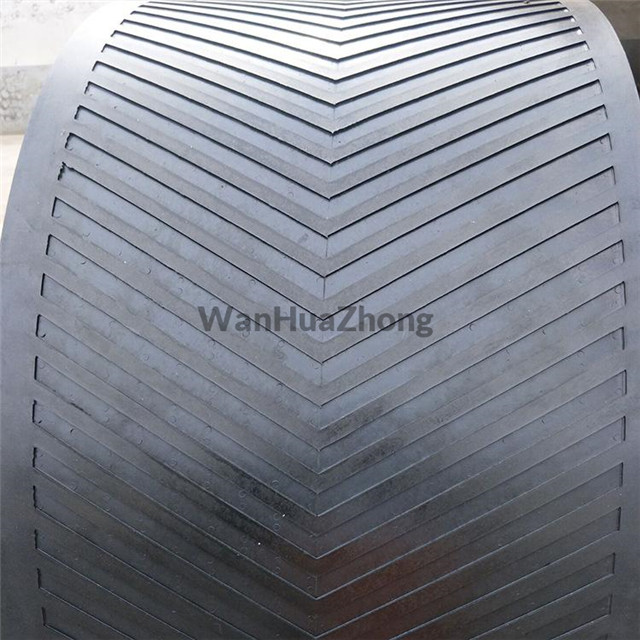 front view of conveyor belt