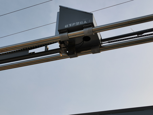 sampling car of fixed grain truck probe