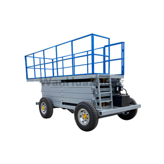  Telescopic mobile scissor lift table