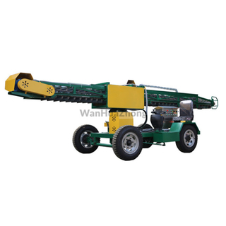 Mobile automobile bulk grain side unloader