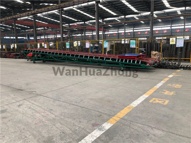 Mobile horizontal belt conveyor 