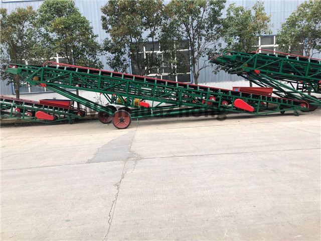 mobile telescopic belt conveyor picture