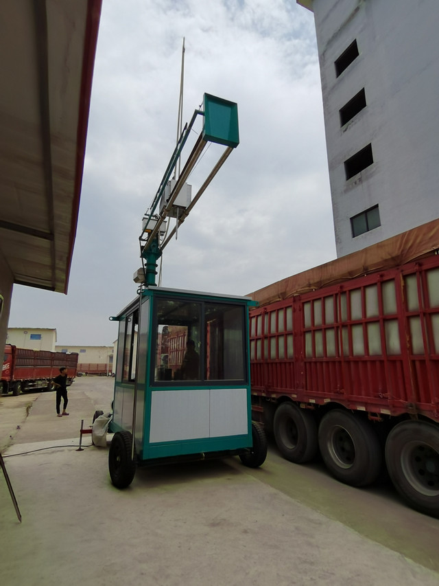 mobile grain truck probe is working