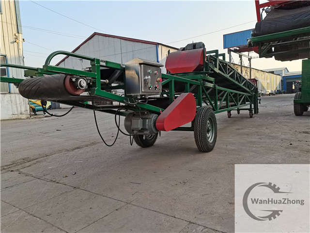 combined conveyor of mobile combined grain scraper