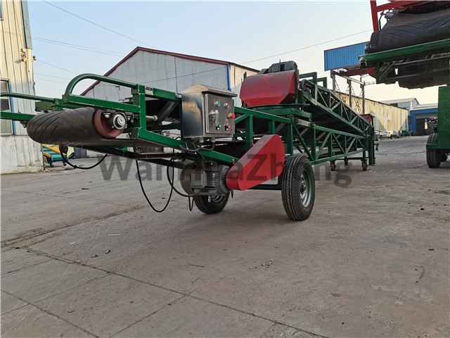 Mobile combined grain scraper