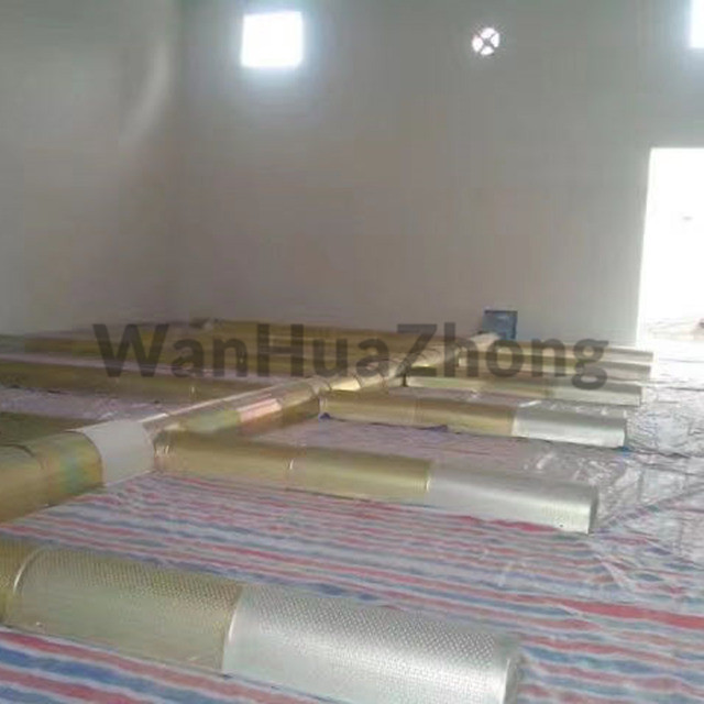 overall view of ventilation duct