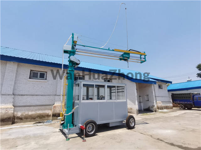 Mobile grain truck probe