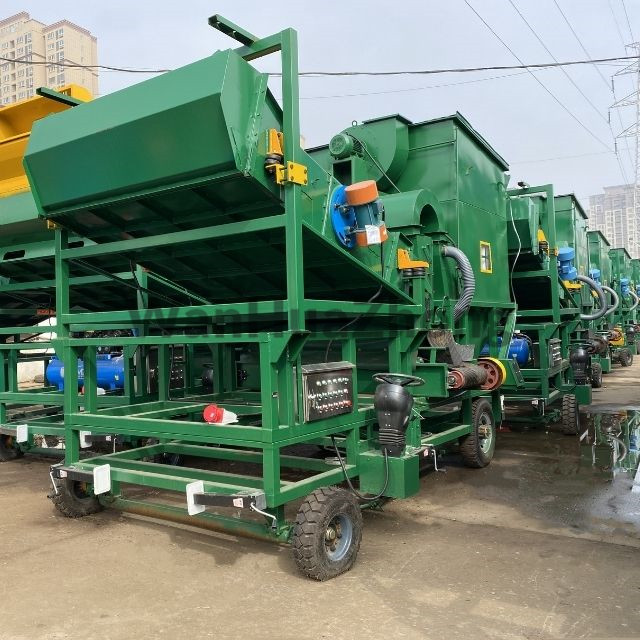 Customized Environmental protection vibrating screen group