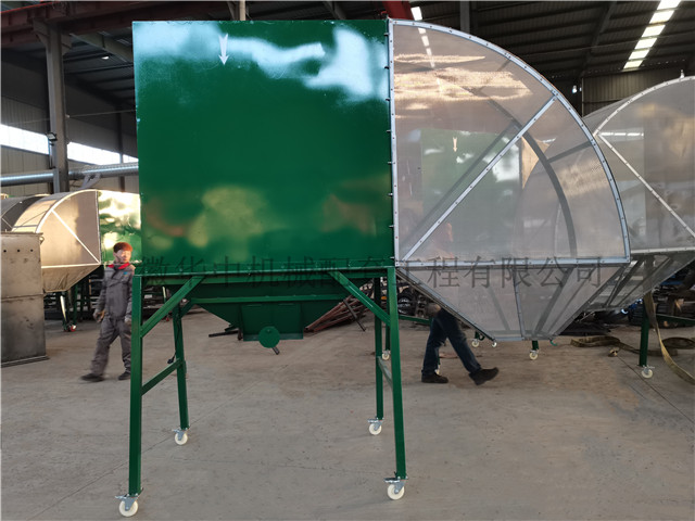 Environmental protection blowing grain vane axial fan