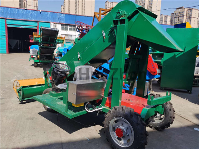 Mobile combined grain scraper