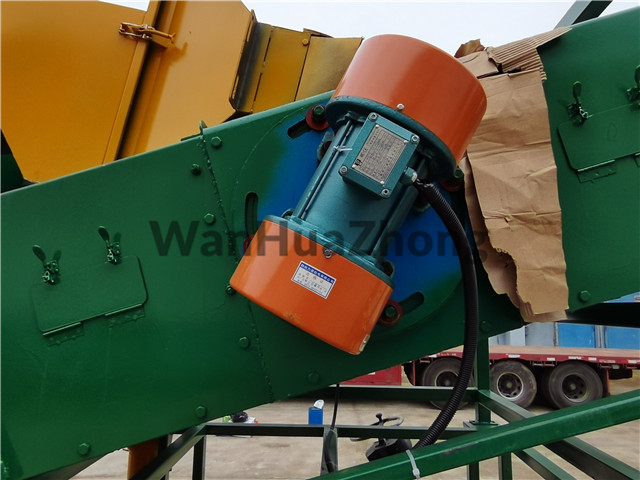 motor of mobile cleaning vibrating screen