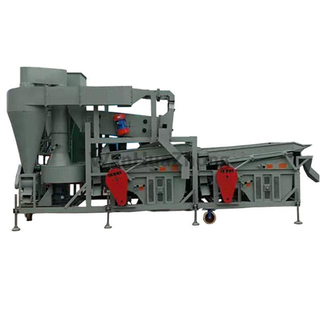 Air sieve specific gravity grain separator