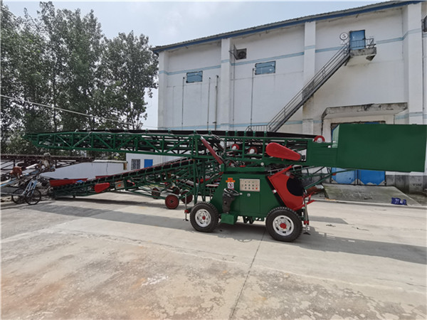 various belt conveyor in one Anhui local grain reserve