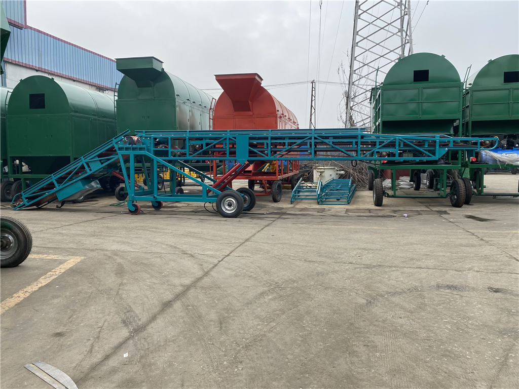 mobile double wing belt conveyor 1 