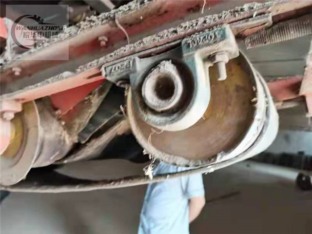 BConveyor status before the repair 