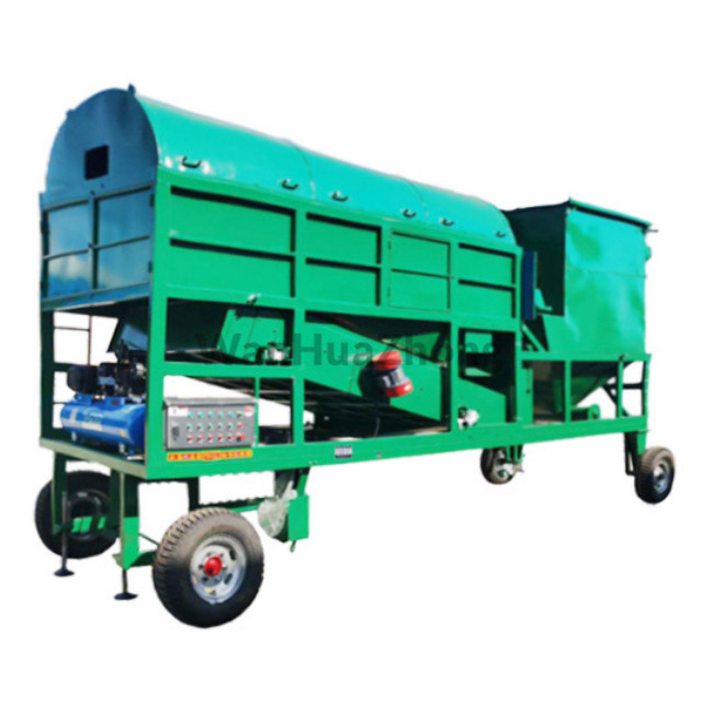 Environmental protection cylindrical grain cleaner